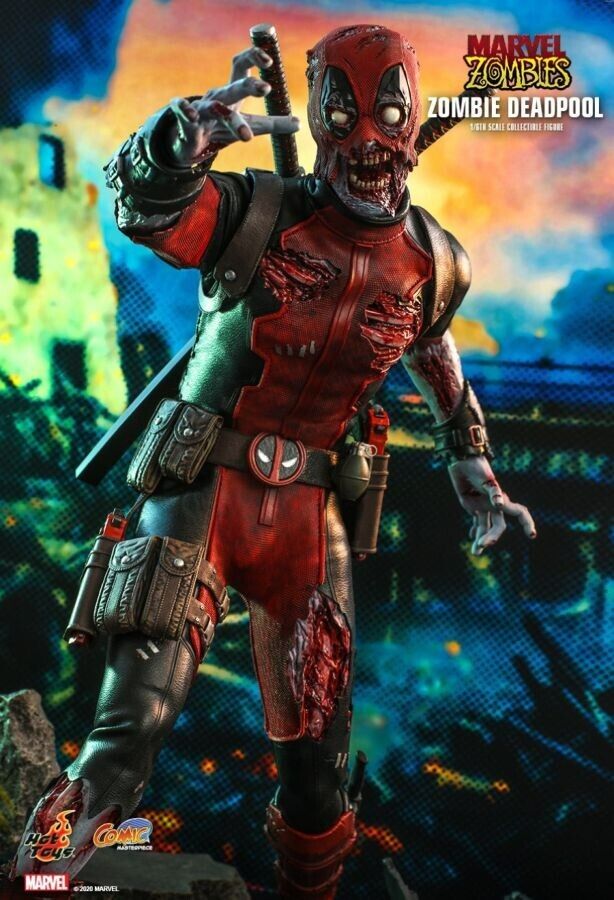 Marvel Zombies Comics Deadpool 1:6 Scale 12" Action Figure - NEW