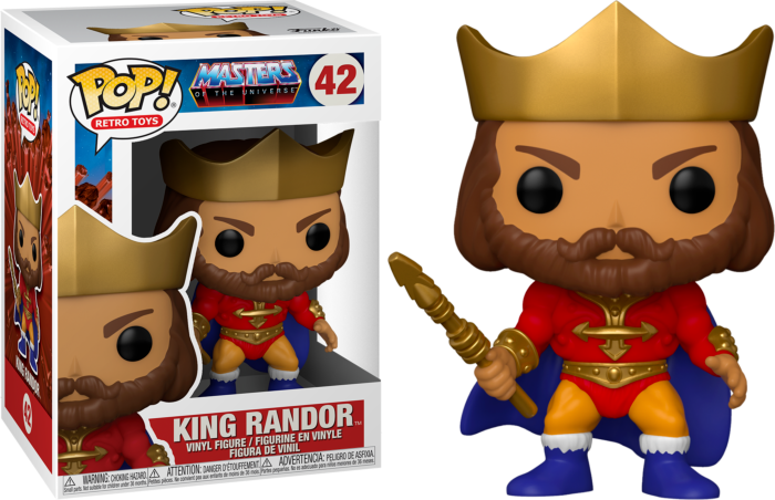 Masters of the Universe - King Randor #42 Pop! Vinyl - NEW