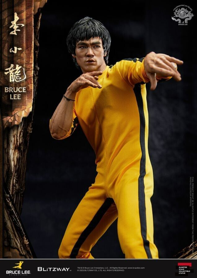Bruce Lee - 50th Anniversary 1:4 Tribute Statue 55 cm BLITZWAY Pre-Order Jun2024