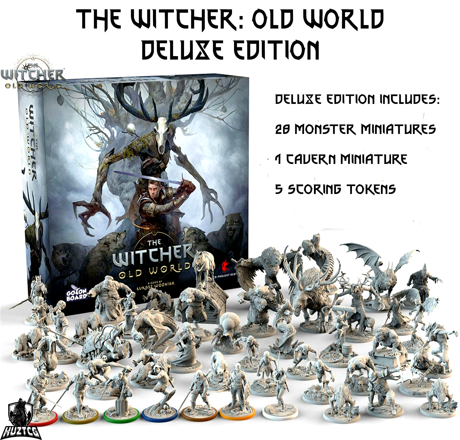 The Witcher Old World Board Game Big Box Collection - Out Now June 10th 2023