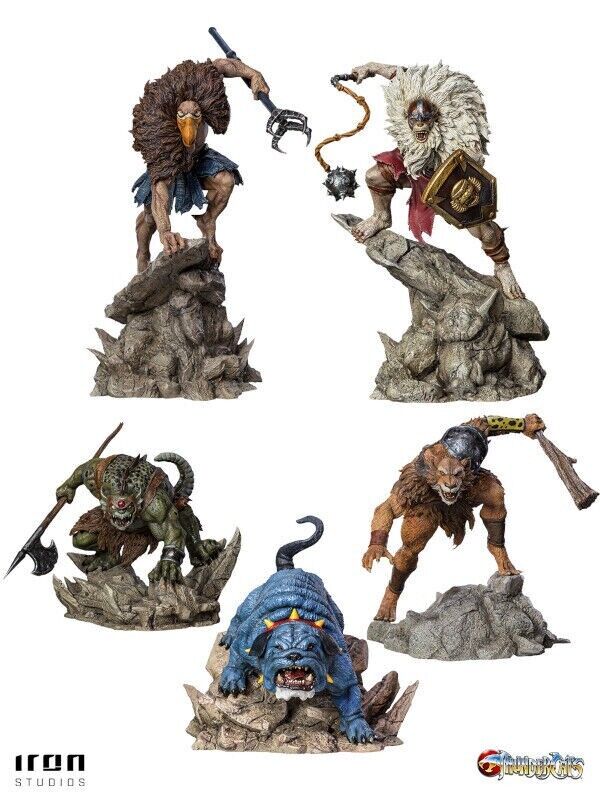 Iron Studios Thundercats Complete 6 piece Villains Diorama set Art Scale 1/10