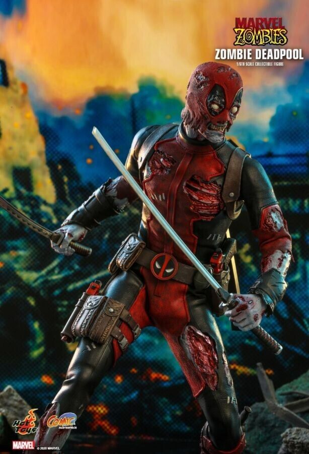Marvel Zombies Comics Deadpool 1:6 Scale 12" Action Figure - NEW