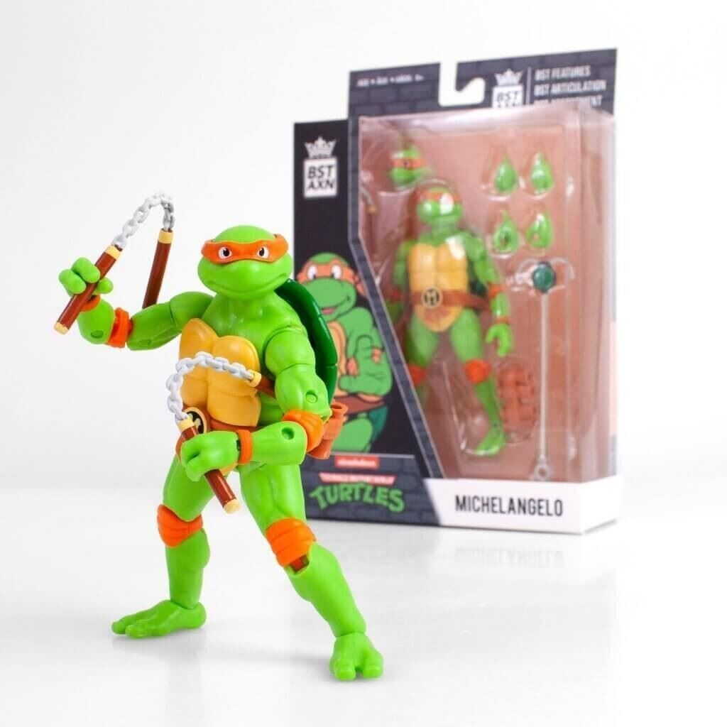 Michelangelo (Teenage Mutant Ninja Turtles) BST AXN 5" Action Figure