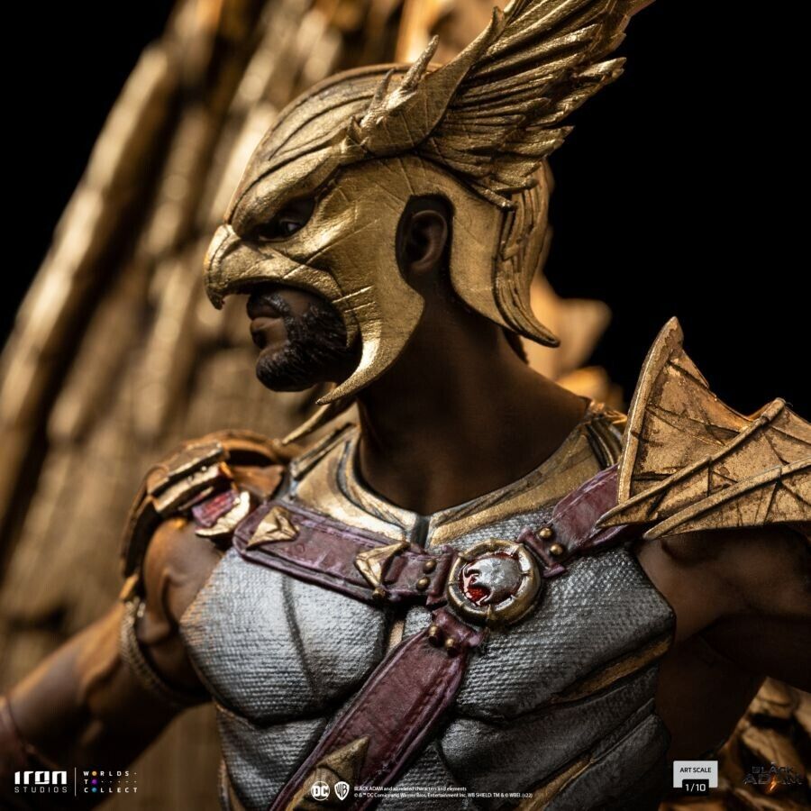 Black Adam - Hawkman 1:10 Scale Statue - NEW Limited Stock Out Now