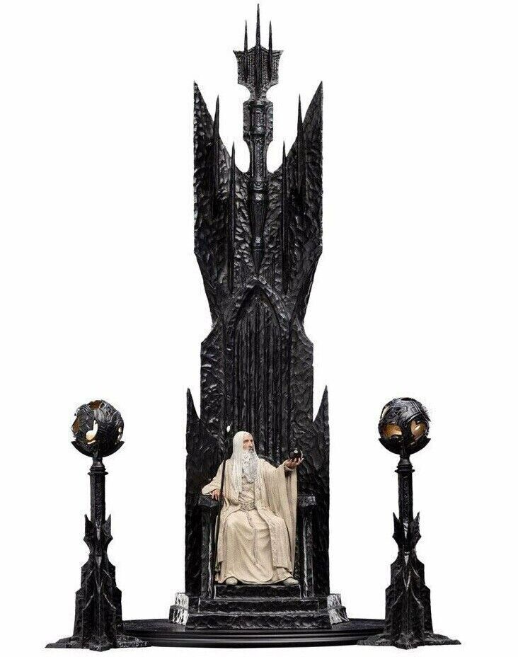 The Lord of the Rings Saruman the White on Throne 1:6 Scale Statue  [WET03269]