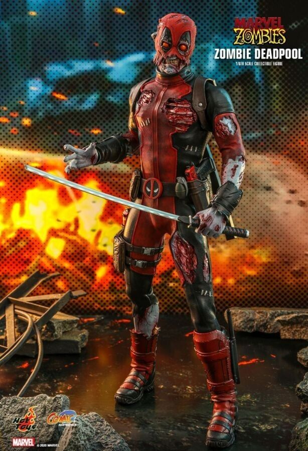 Marvel Zombies Comics Deadpool 1:6 Scale 12" Action Figure - NEW