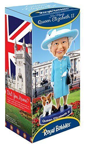 Royal Bobbles Bobblehead Queen Elizabeth II - 2 8" NEW Out Now Limited Stock