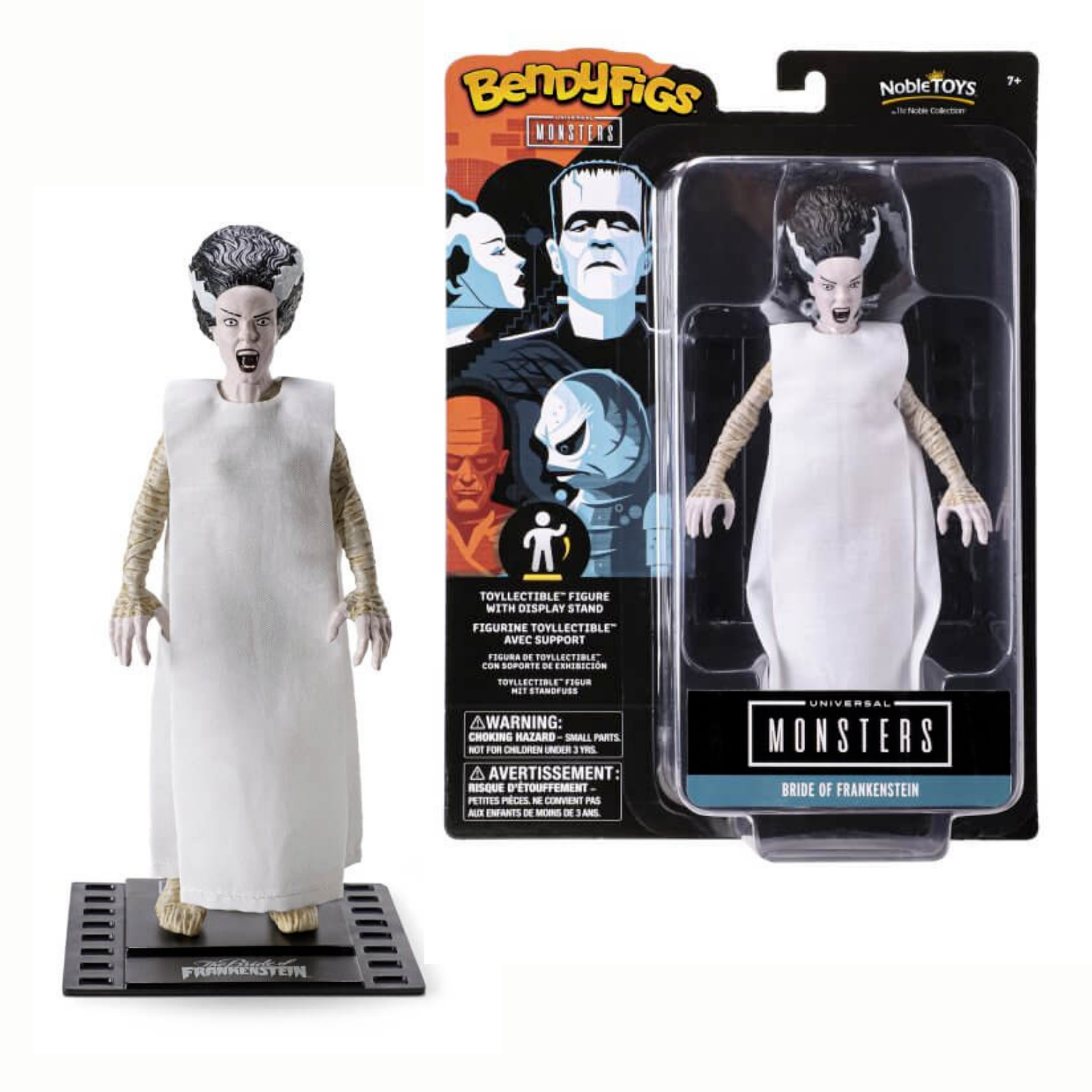 bendyfigs universal monsters BendyFigs Universal Monsters BRIDE OF FRANKENSTEIN Bendy Figure BRAND