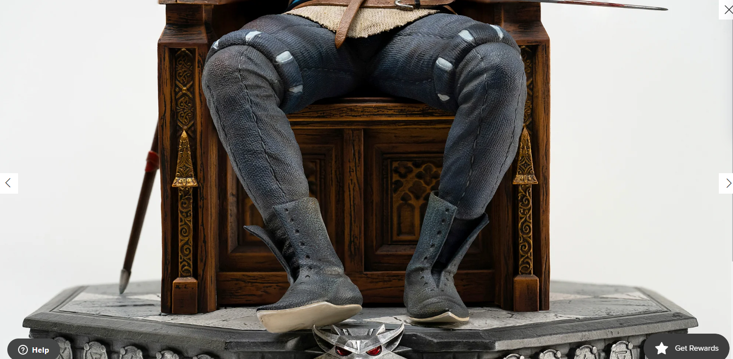 The Witcher 3: Wild Hunt - Geralt 1:4 Scale Statue Pre Order November 2023