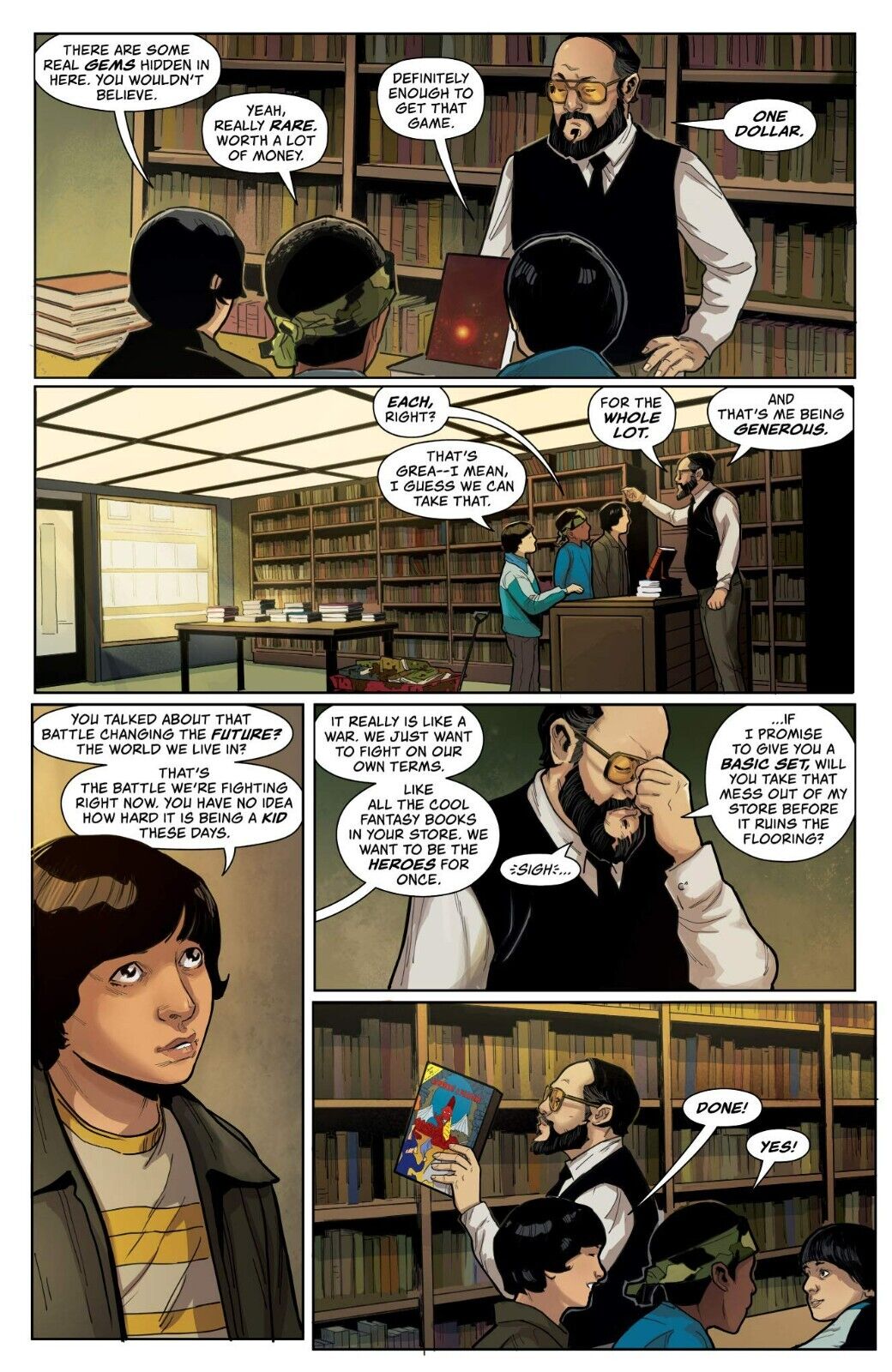 Stranger Things and Dungeons & Dragons 96Pages(Graphic Novel) By Jody Houser NEW