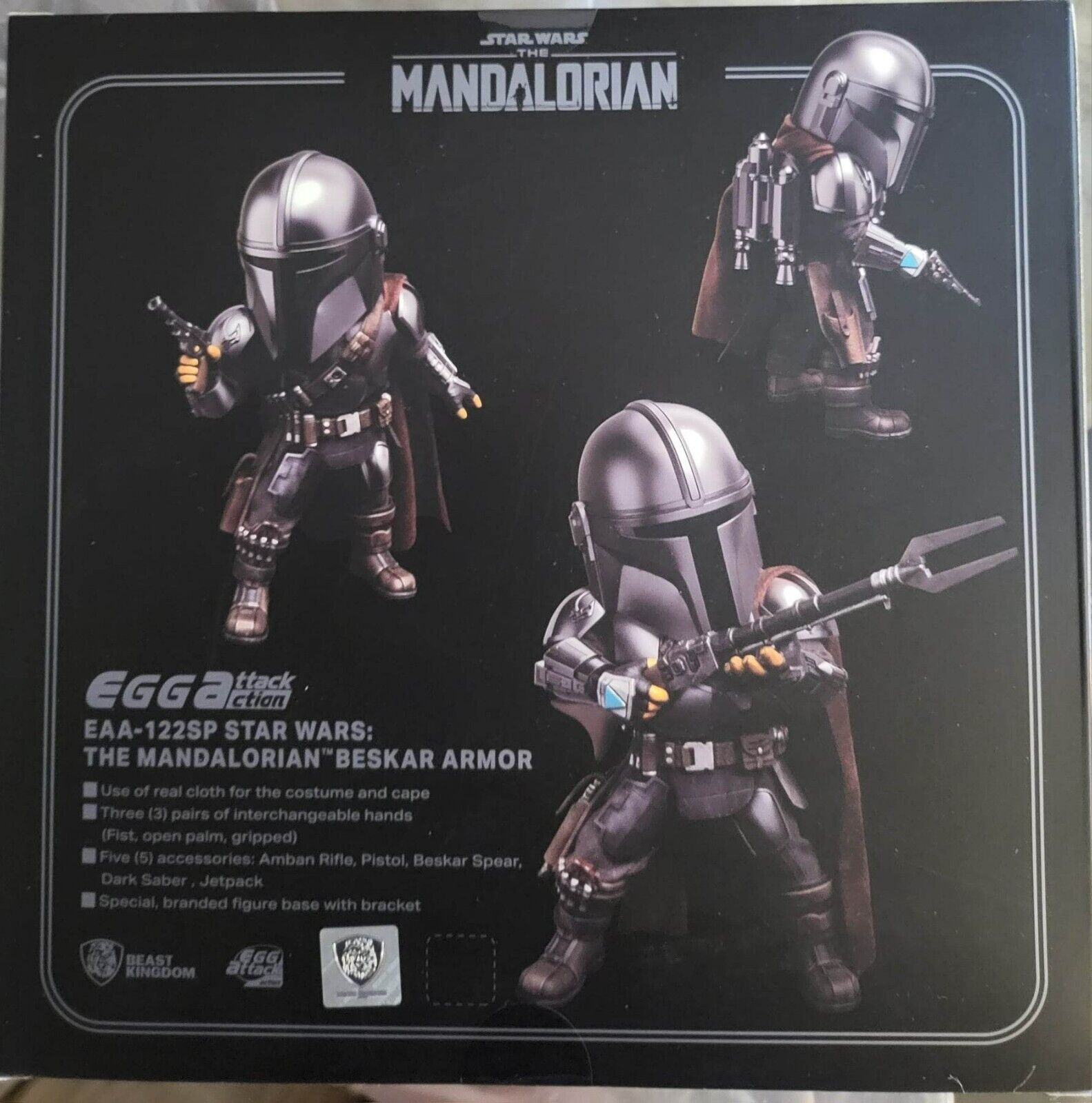 Egg Attack The Mandalorian Beskar Armor Beast K 2022 Exclusive EAA-122SP 2000WW