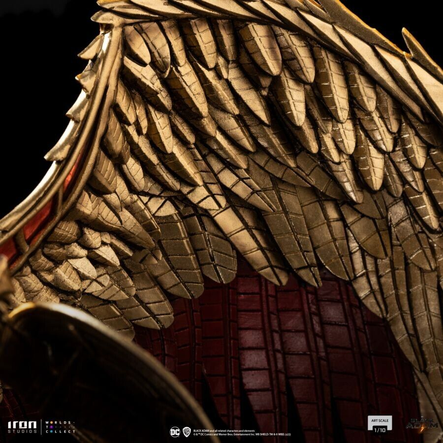 Black Adam - Hawkman 1:10 Scale Statue - NEW Limited Stock Out Now