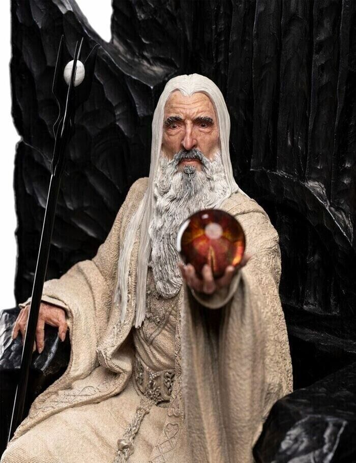 The Lord of the Rings Saruman the White on Throne 1:6 Scale Statue  [WET03269]