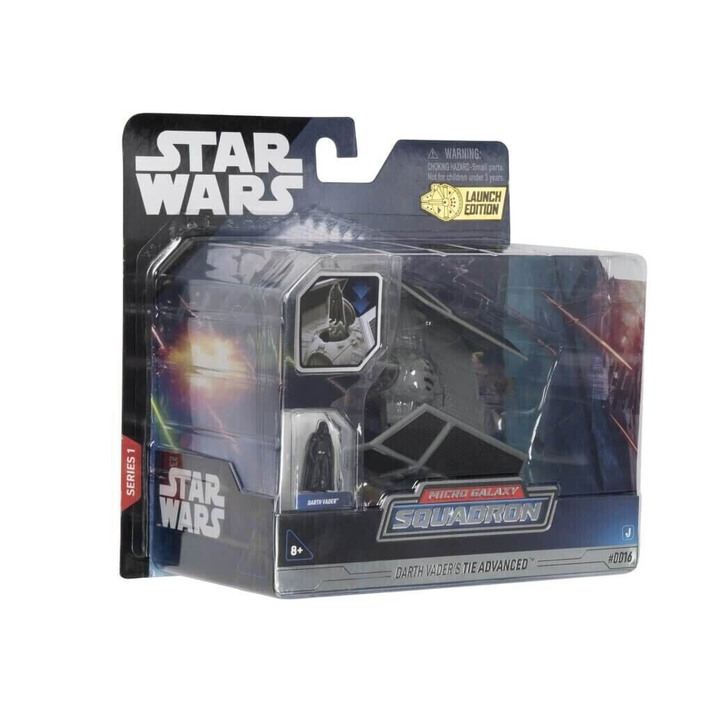 STAR WARS Micro Galaxy Squadron 5" Darth Vader’S TIE Advanced Starfighter