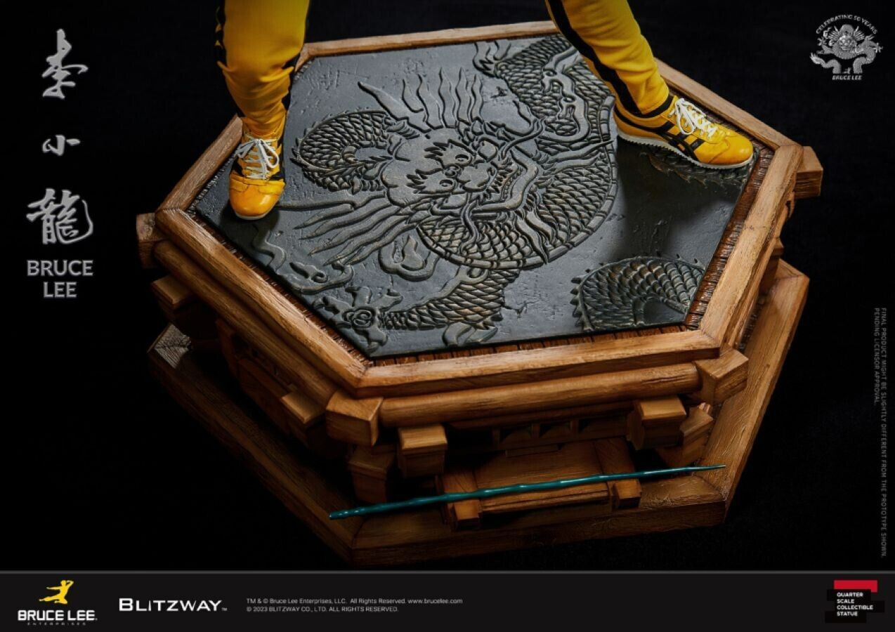 Bruce Lee - 50th Anniversary 1:4 Tribute Statue 55 cm BLITZWAY Pre-Order Jun2024