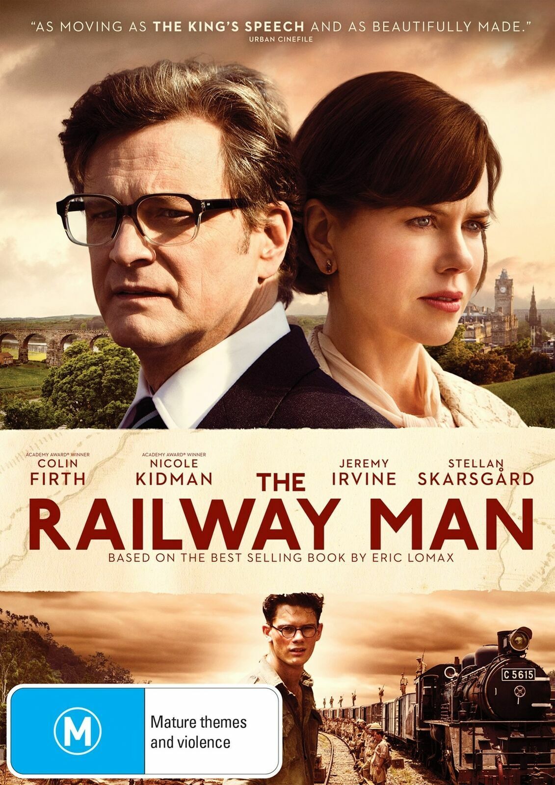 The Railway Man (DVD,2014) Region 4 NEW+SEALED 