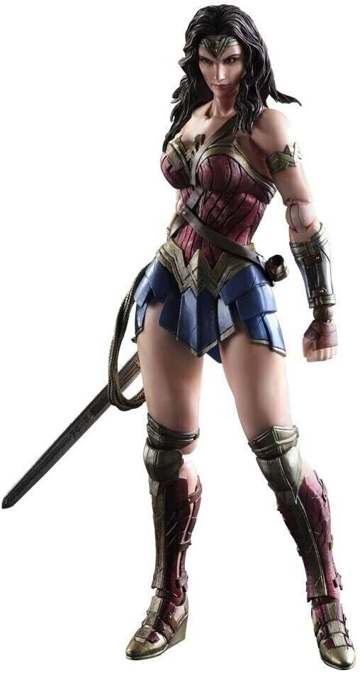 Batman v Superman: Dawn of Justice - Wonder Woman Play Arts Action Figure - NEW