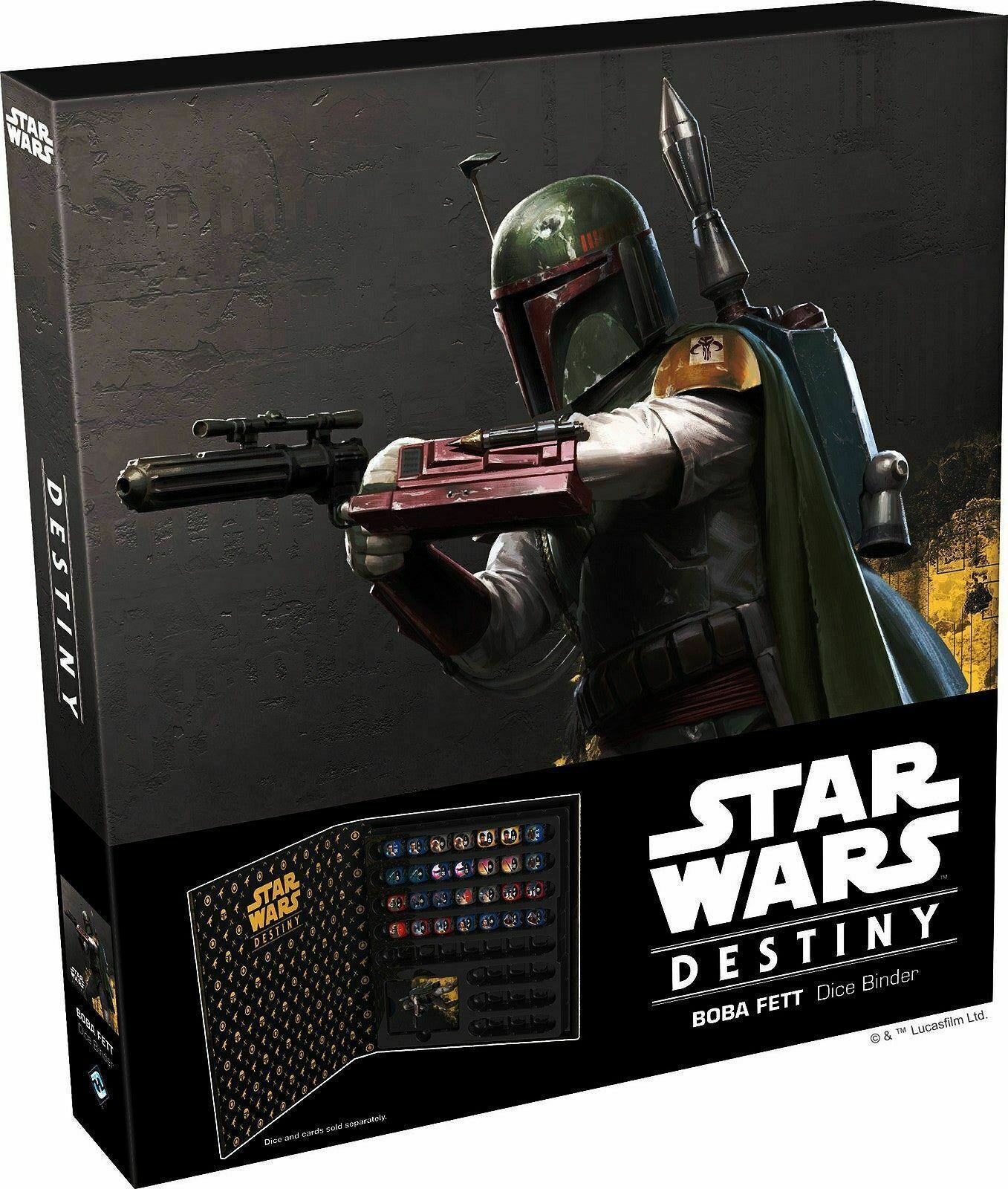 Star Wars Destiny Boba Fett Dice Binder Star Wars Destiny Boba Fett Dice Binder