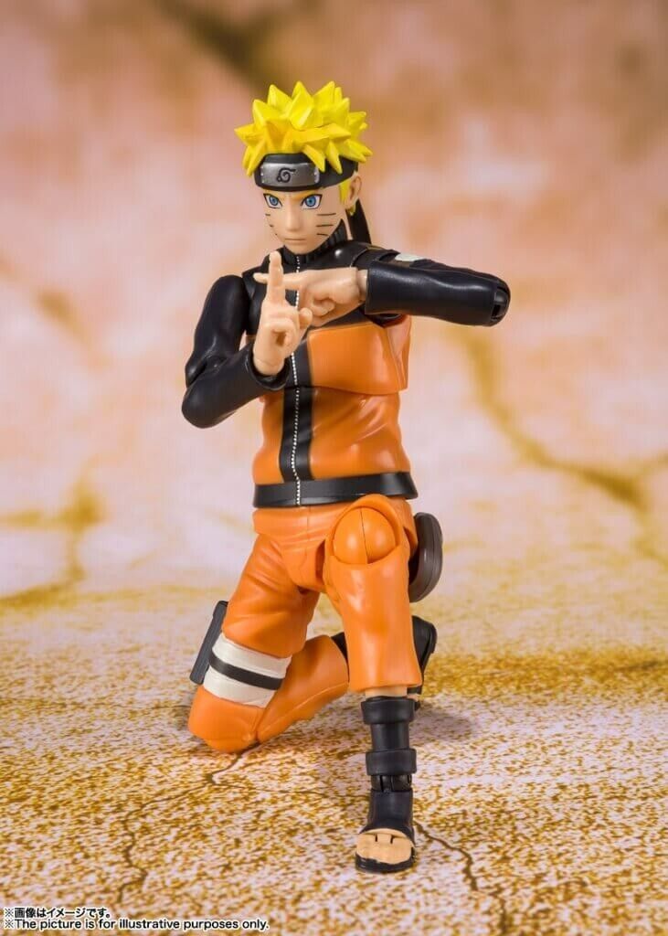 Naruto Shippuden NARUTO UZUMAKI BST AXN 5" Loyal Subject Figure NEW