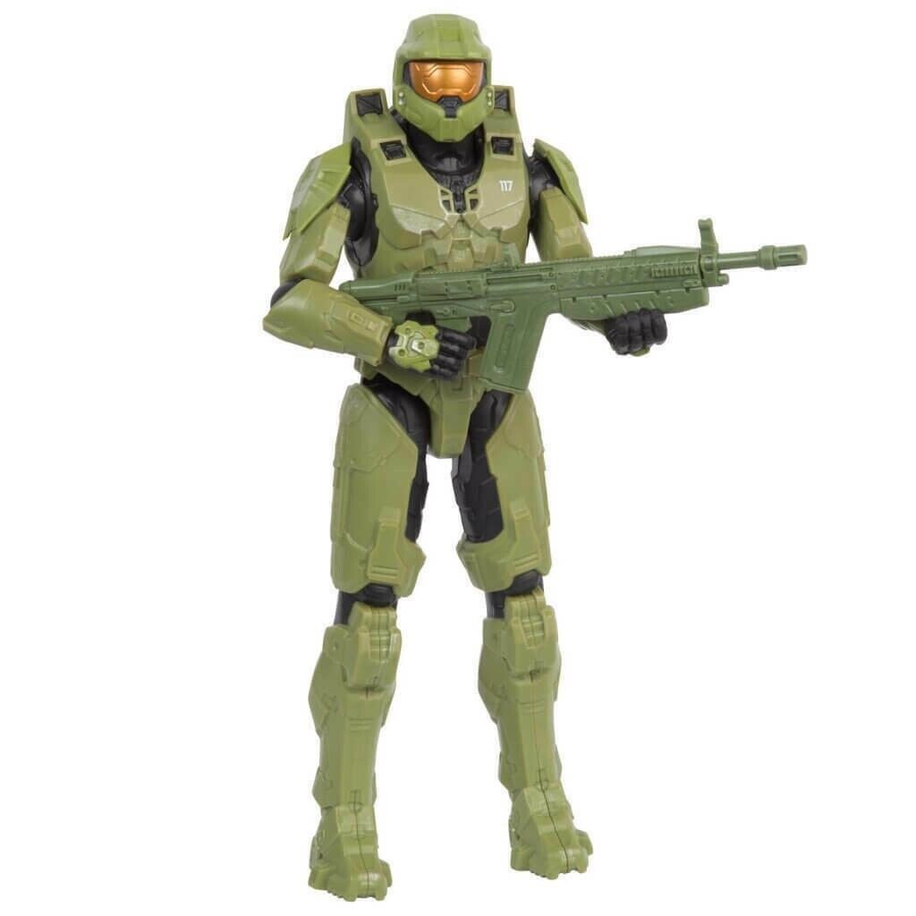 HALO Infinite World of Halo Master Chief w/ Commando Rifle Action Figure 12" NEW
