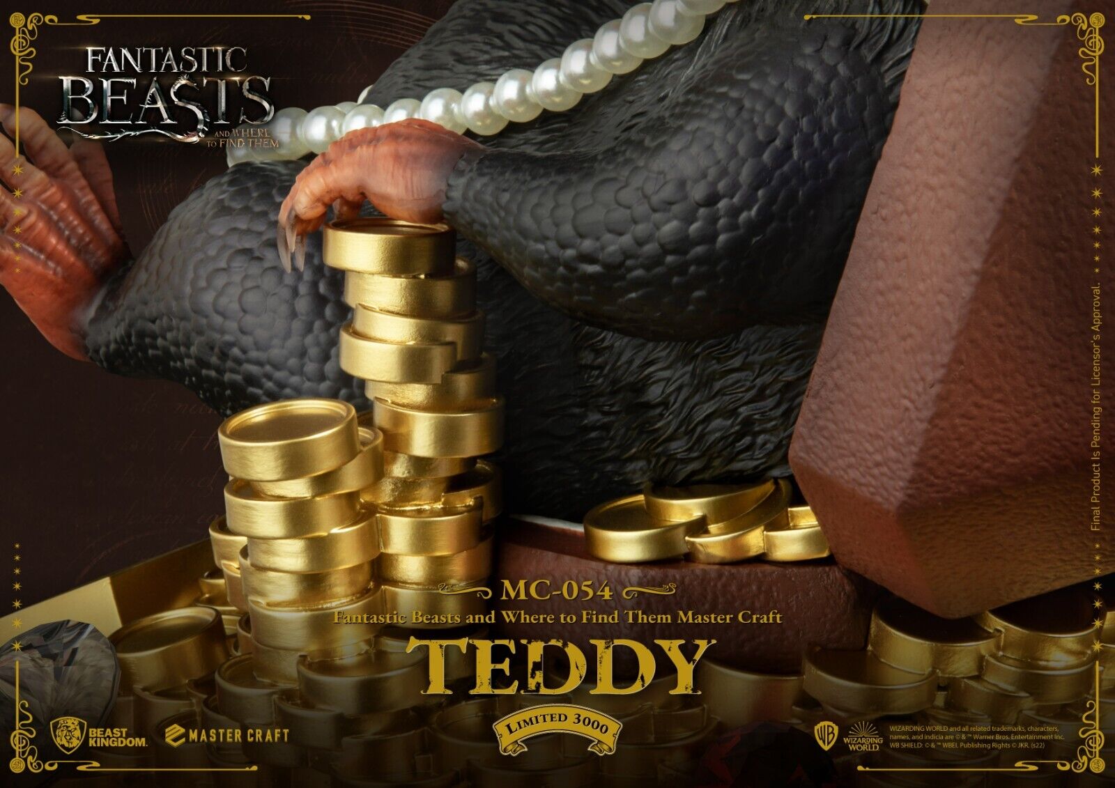 Beast Kingdom Master Craft Fantastic Beasts and Where to Find Them Teddy 3000WW