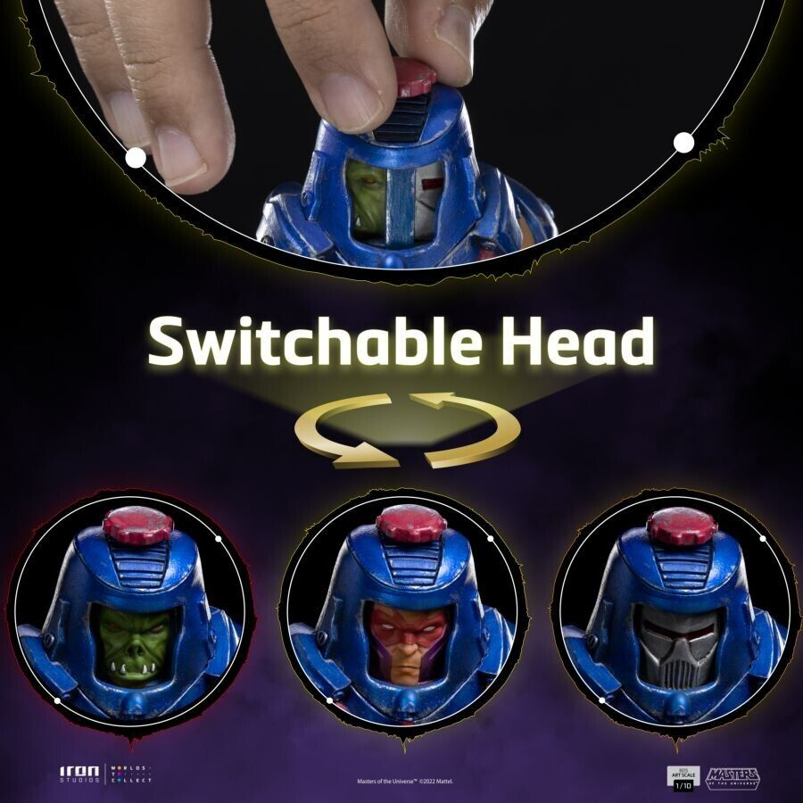 Masters of the Universe - Man-E-Faces 1:10 Scale Statue figure - Out Now!