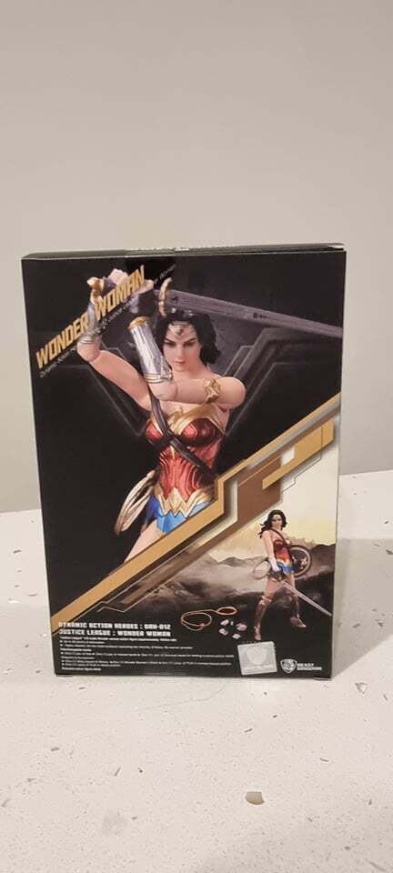 Beast Kingdom Dynamic Action Heroes Justice League Wonder Woman - 7 inches NEW