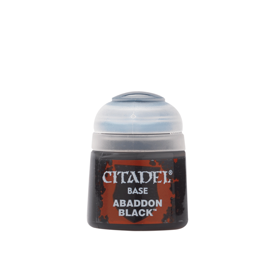 21-25 Citadel Base: Abaddon Black