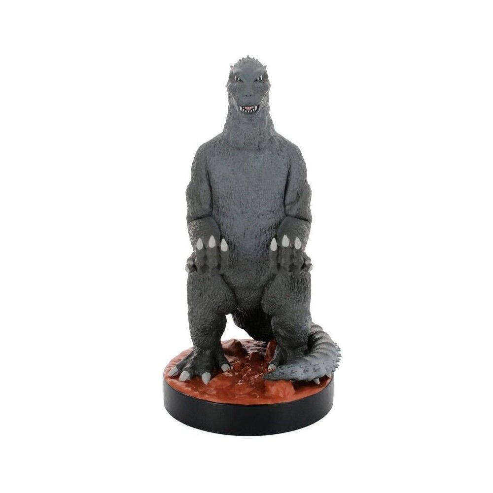  Godzilla game and remote control holder figurine on a white background