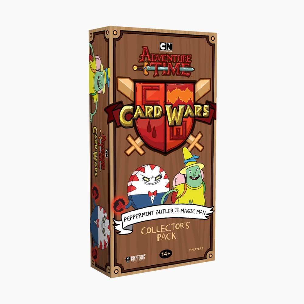 Card Wars collectors pack for Adventure Time on a white background
