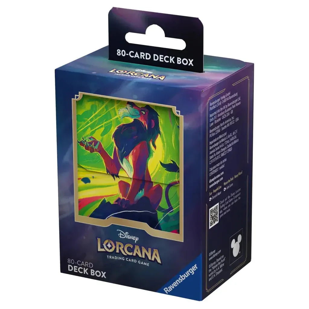lorcana card deck box Fabled