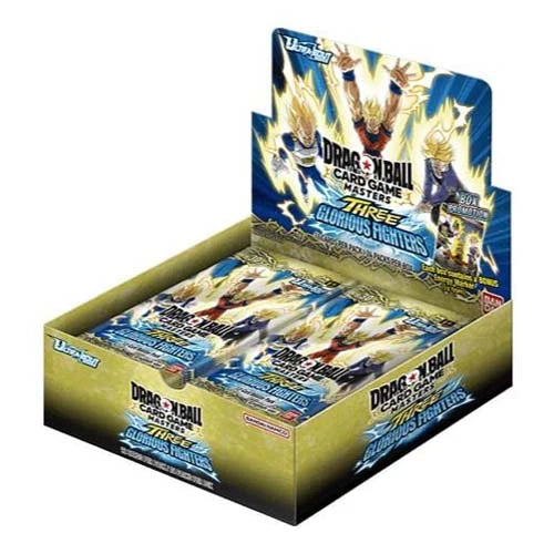 Dragon Ball card game booster pack on a white background