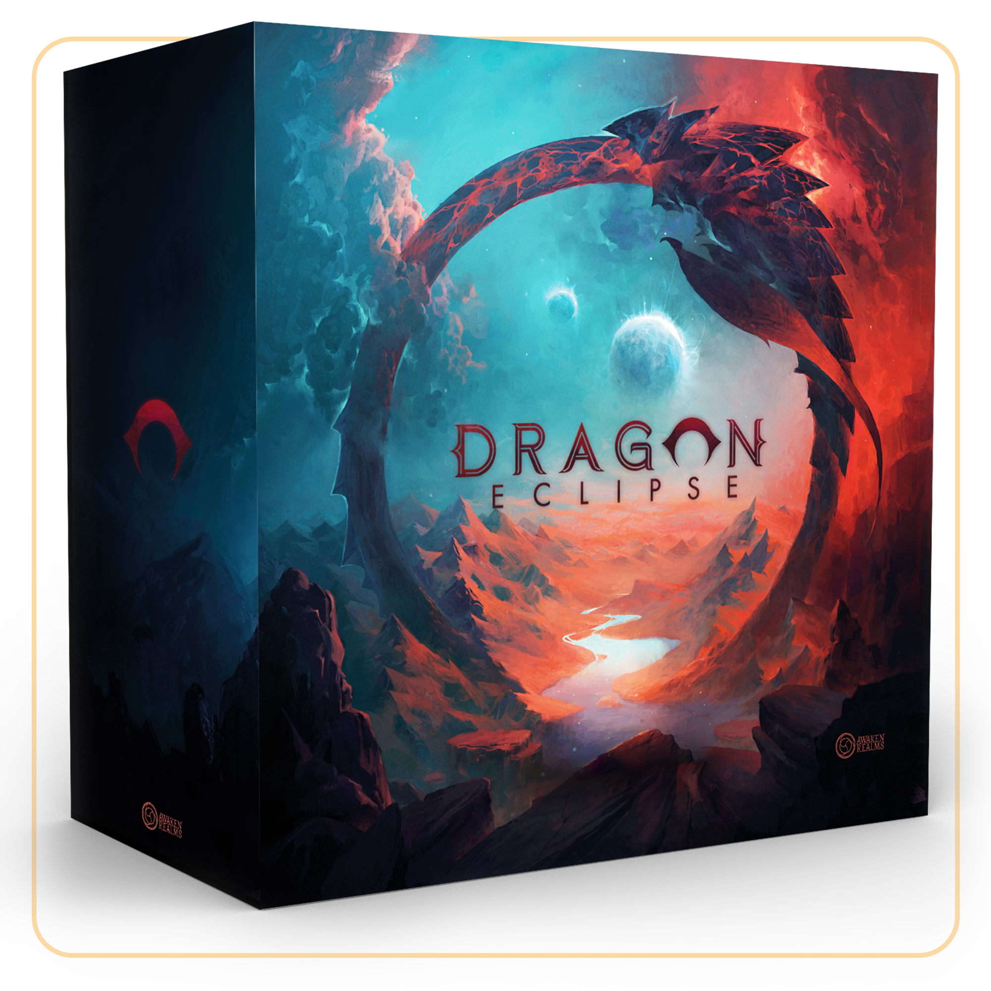 Dragon Eclipse game box with a dragon and eclipse design on a white background
