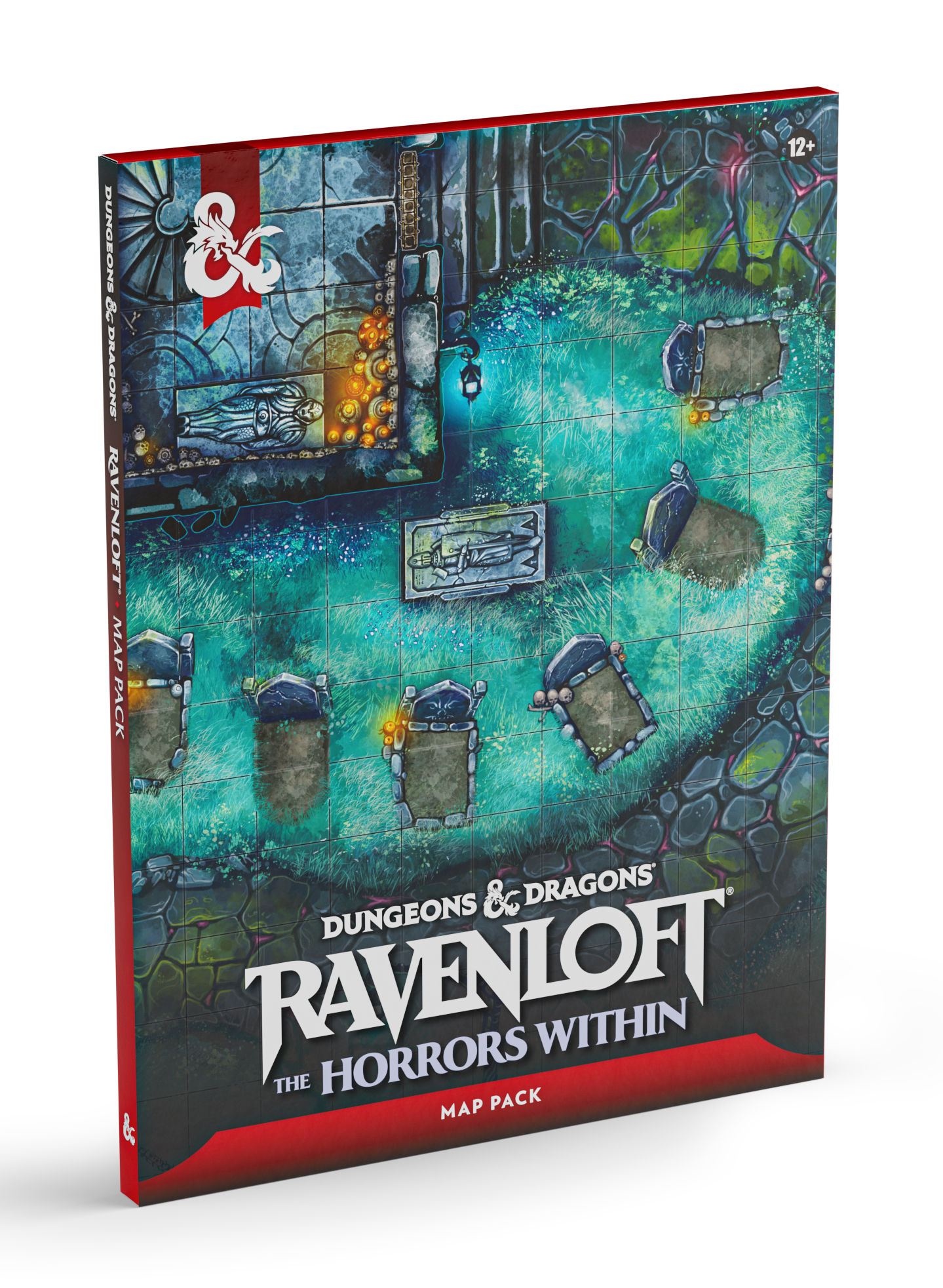Dungeons & Dragons Ravenloft The Horrors Within map pack on a white background