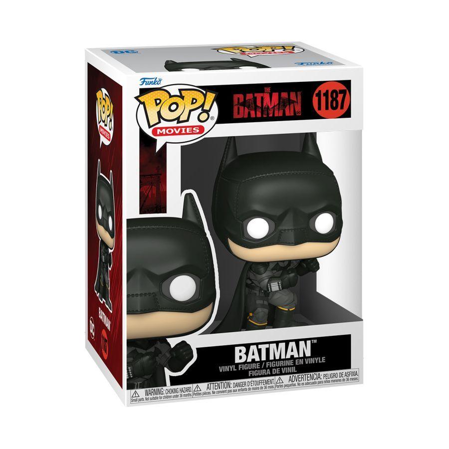 FUN59276 POP Movies The Batman POP 1187 in box on white background