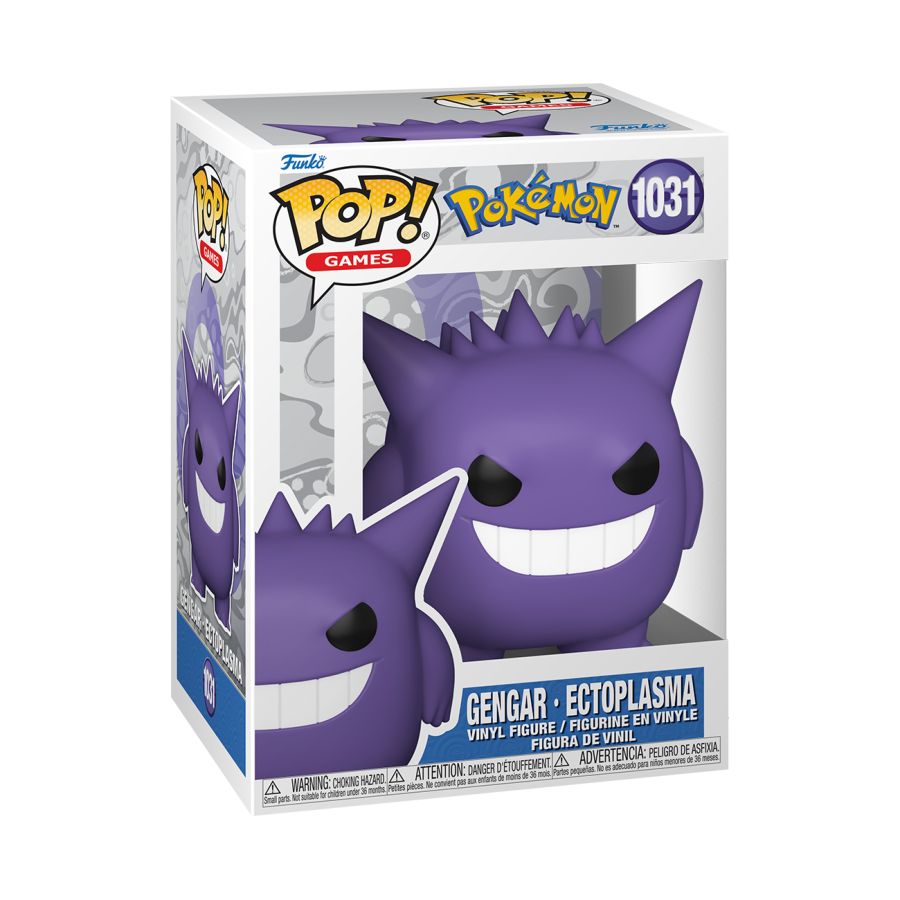 Funko Pop! vinyl figure of Gengar in Ectoplasma packaging