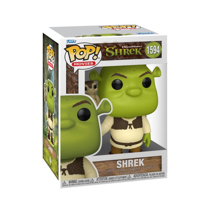 Funko Pop! Shrek figure in packaging on a white background