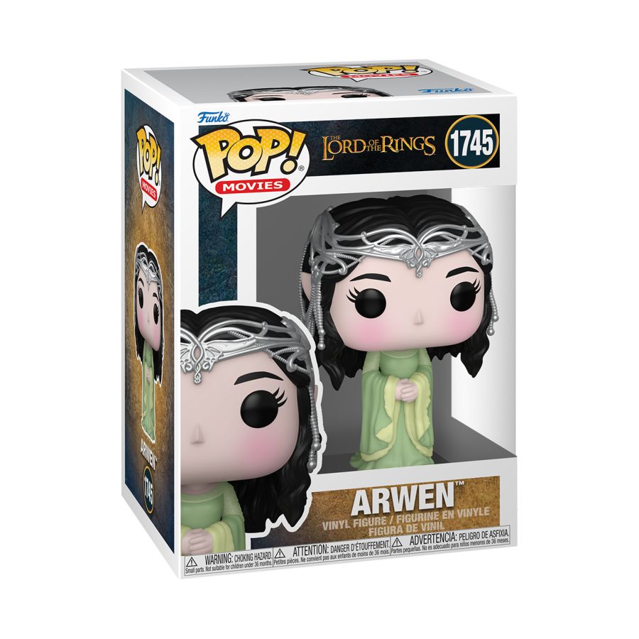 Funko Pop! vinyl figure of Arwen from The Lord of the Rings in packaging
