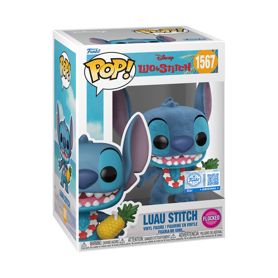 Funko Pop! Disney Lilo & Stitch figure packaging on a white background