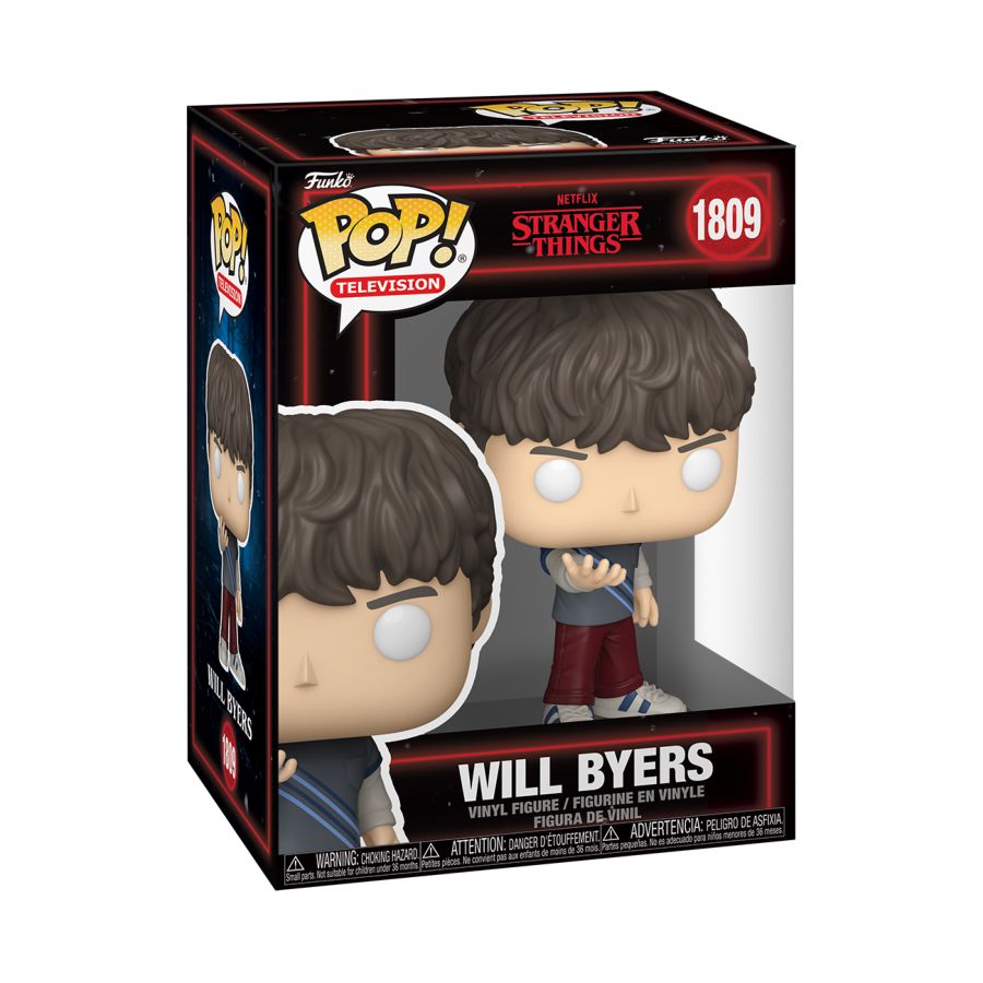 Funko Pop! vinyl figure packaging of Will Byers from Stranger Things