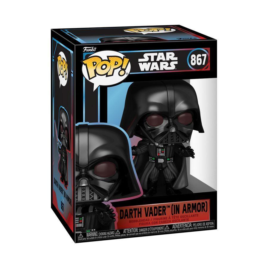 Funko Pop! packaging of Darth Vader from Star Wars