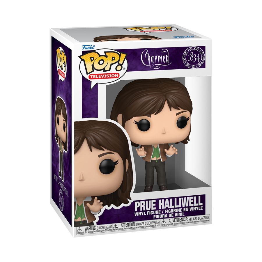Funko Pop! vinyl figure packaging for Prue Halliwell from Charmed