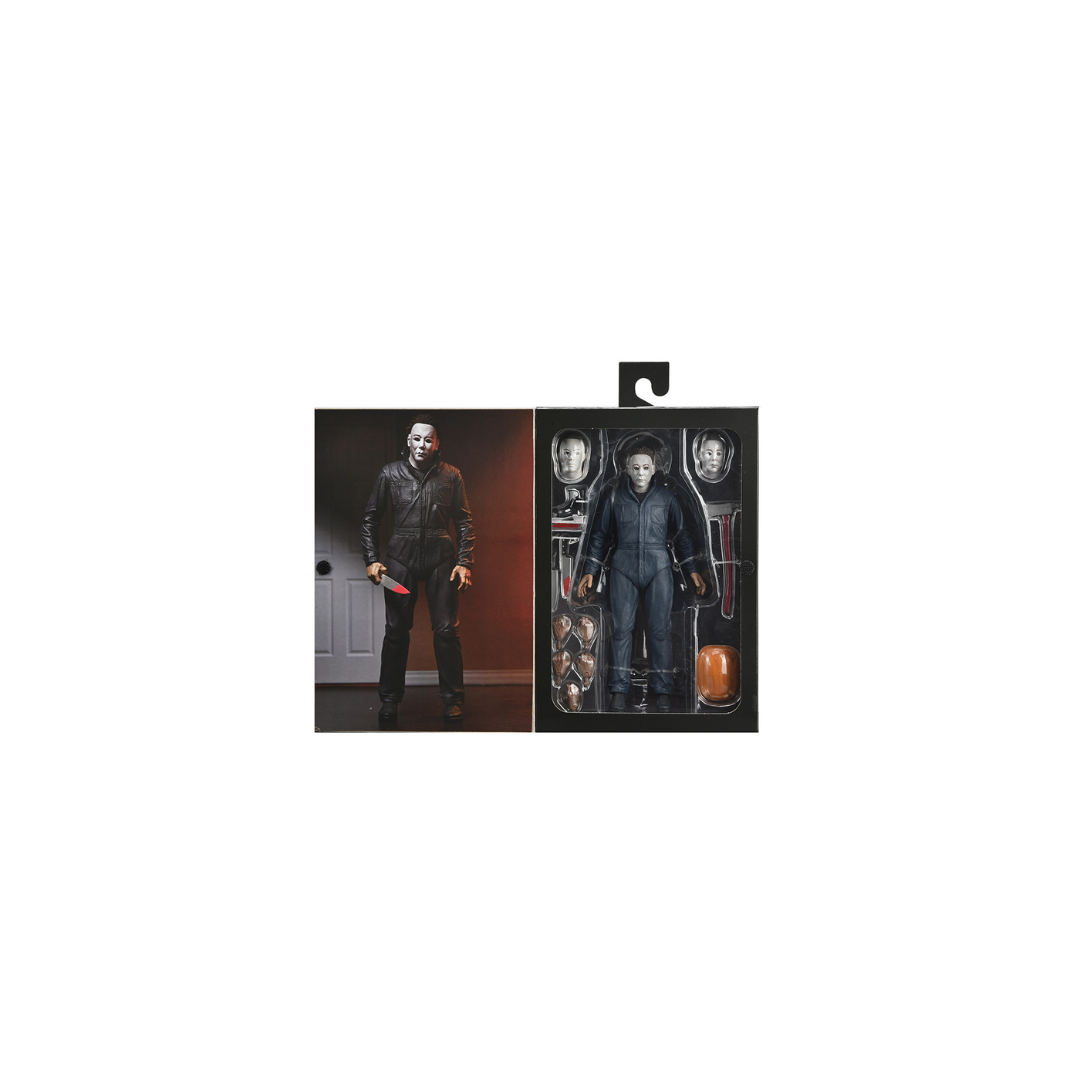 Action figure in packaging with a white background