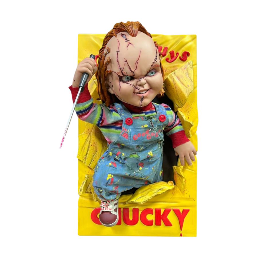 Child’s Play – Chucky Life-Size Wall Sculpture