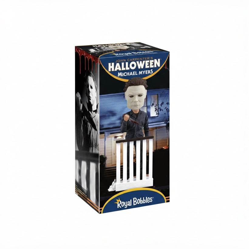 Halloween Michael Myers Bobblehead-Royal Bobbles on white back ground