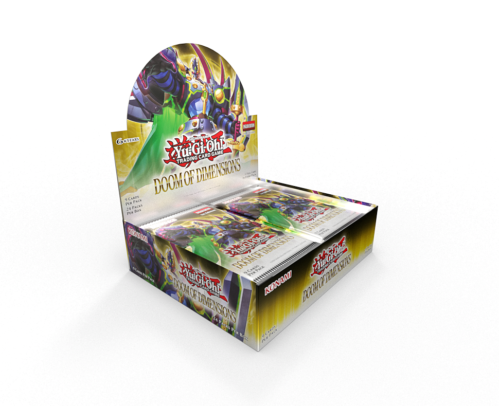 YuGiOh Doom Of Dimensions - 9 x Card Booster YuGiOh Doom Of Dimensions - 9 x Card Booster