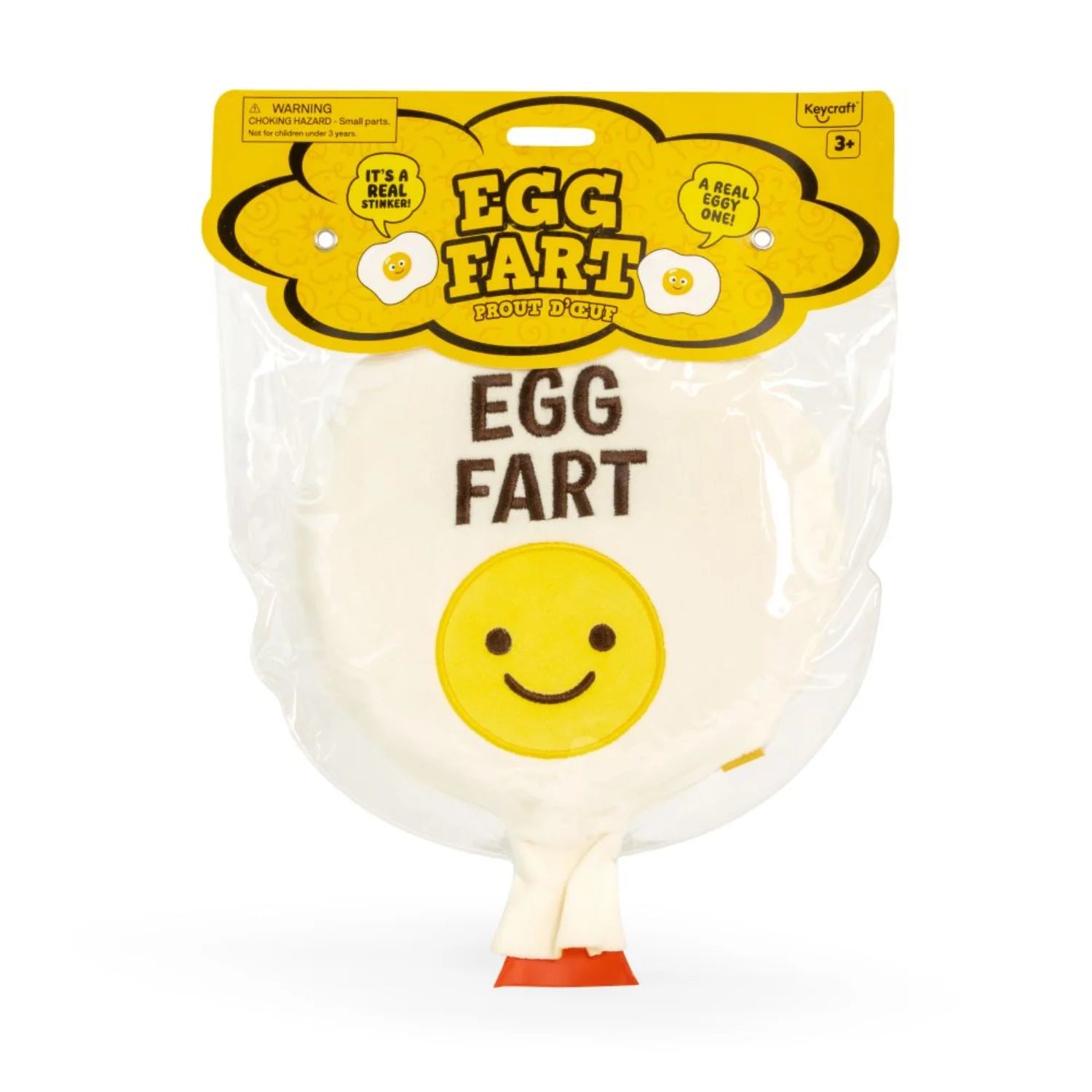 Keycraft - Egg Fart Whoopee Cushion On white background