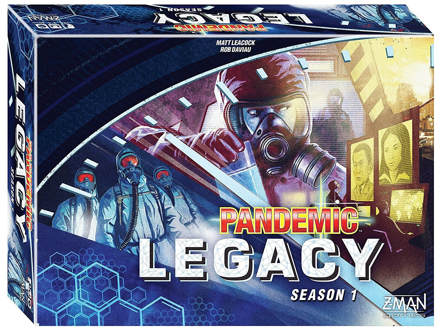Board game box for 'Pandemic Legacy' Season 1 by ZMan Games