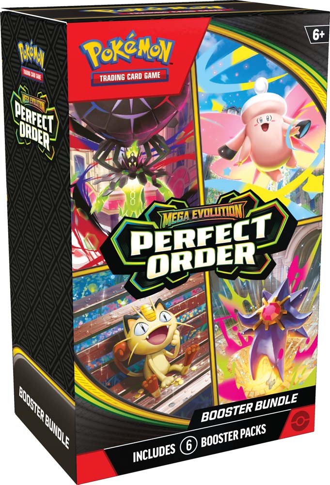 pokemon cards bundle Pokémon TCG: Mega Evolution— Perfect Order Booster Bundle -(2 per pers