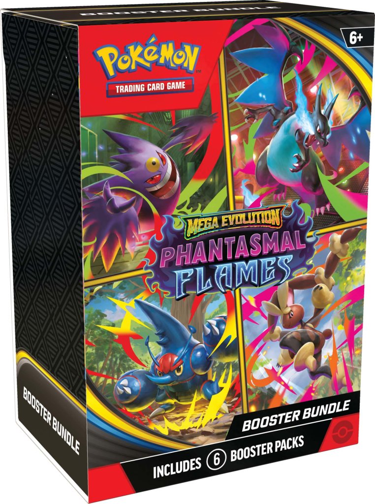 Pokemon TCG: Mega Evolution - Phantasmal Flames Booster Bundle - Pre-o Pokemon TCG: Mega Evolution - Phantasmal Flames Booster Bundle - Pre-o